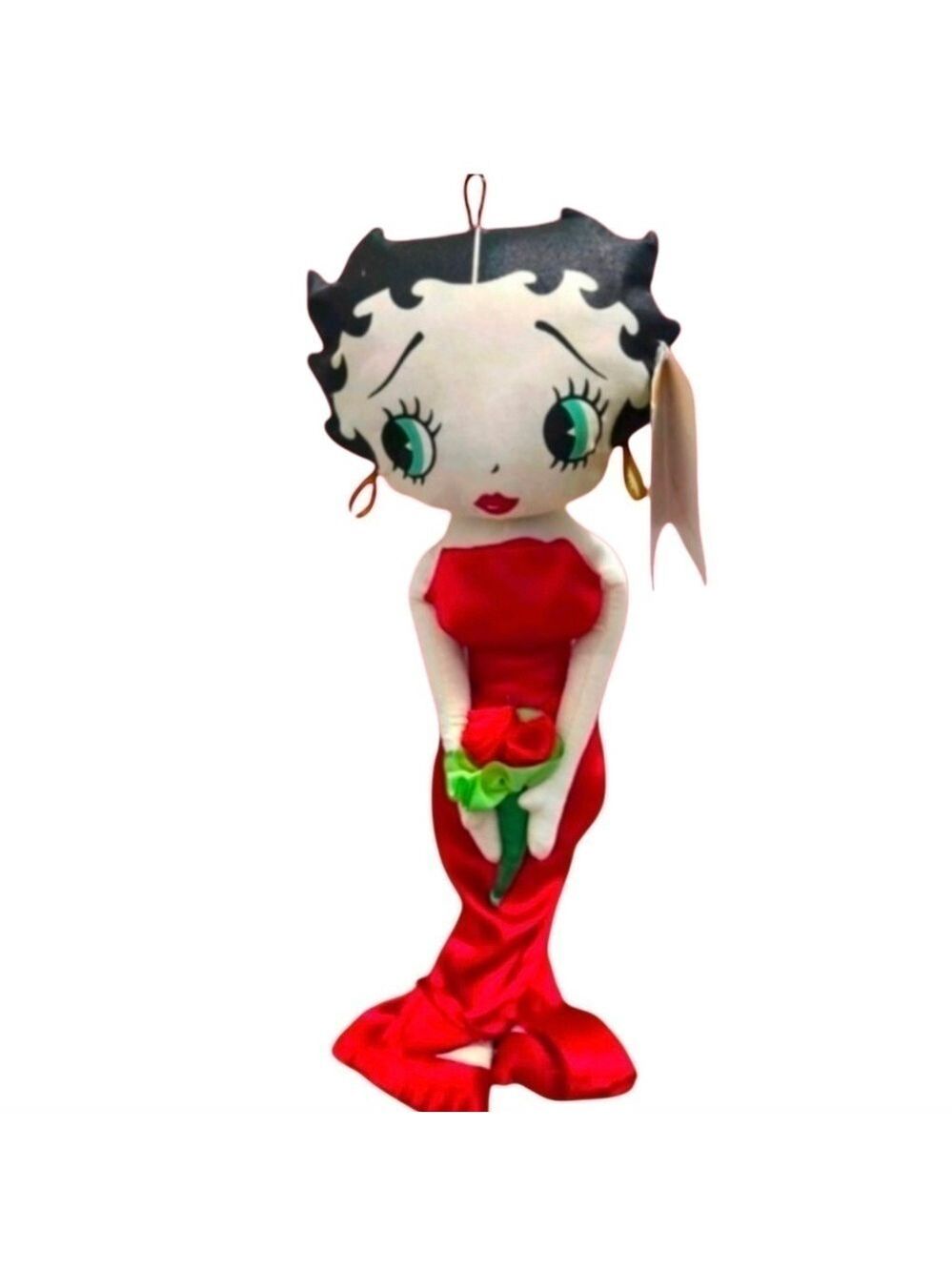 Betty Boop Rag Doll Red Evening Gown 16 Inch